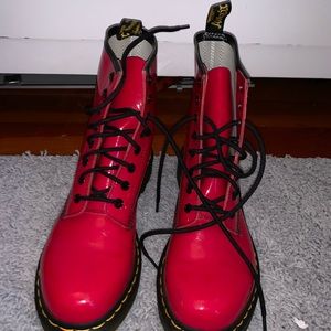 Red Doc Martens